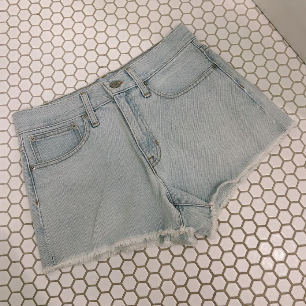 J Crew Relaxed Denim Short in Waterside Wash